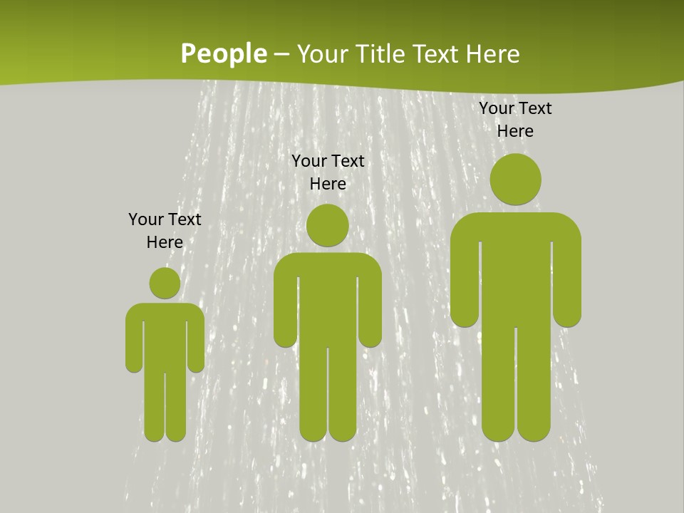 Chrome Sprinkler Jet PowerPoint Template