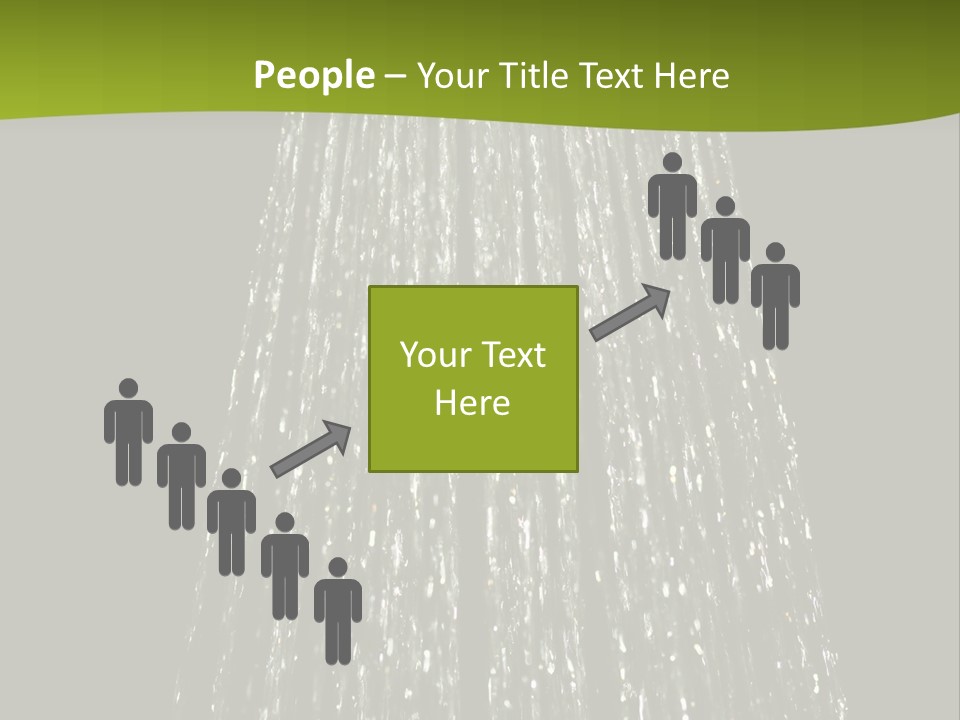 Chrome Sprinkler Jet PowerPoint Template