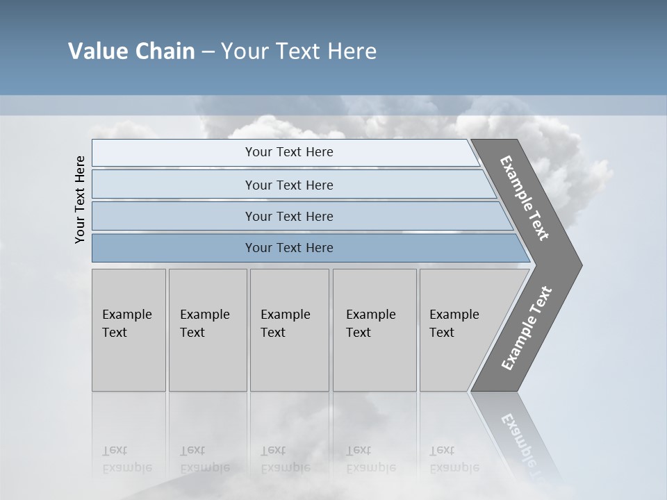 Danger Rock Smoke PowerPoint Template