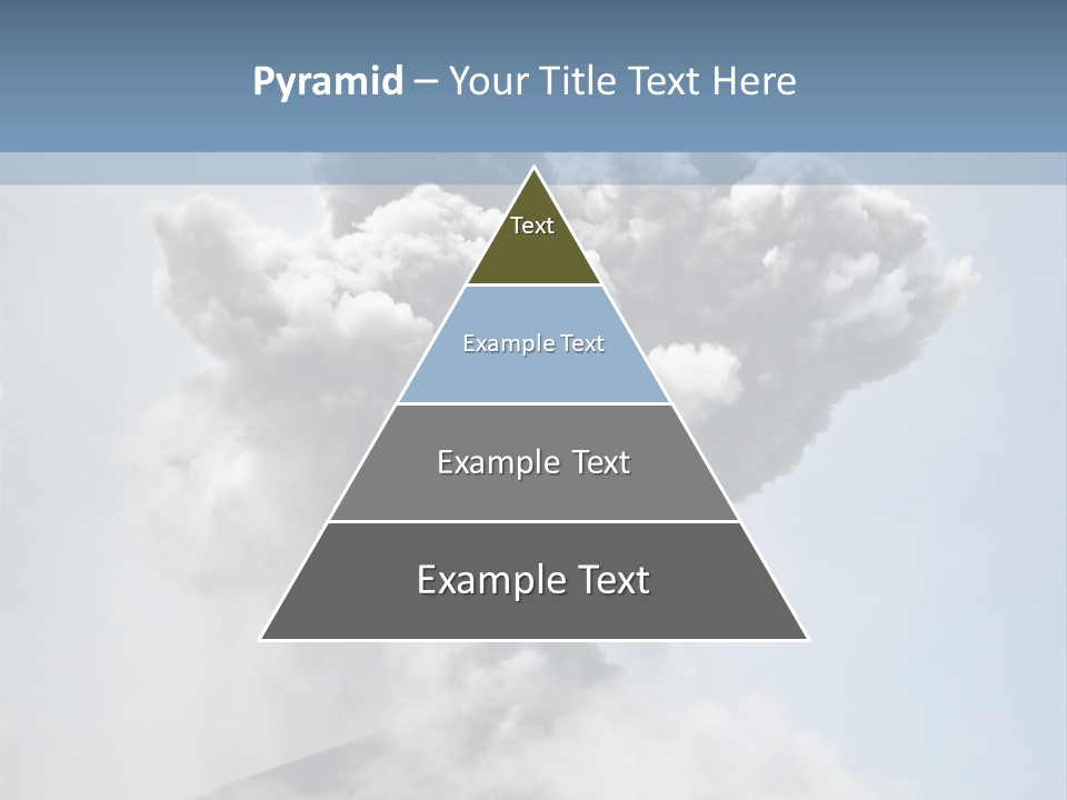 Danger Rock Smoke PowerPoint Template