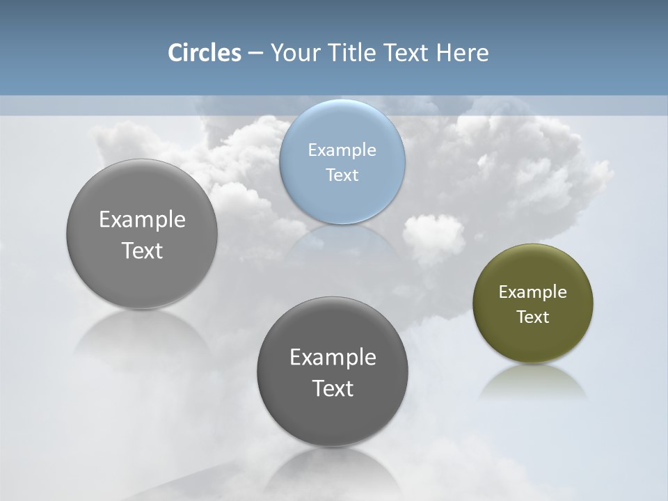 Danger Rock Smoke PowerPoint Template