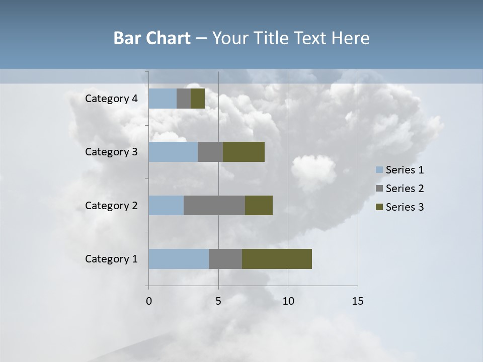 Danger Rock Smoke PowerPoint Template
