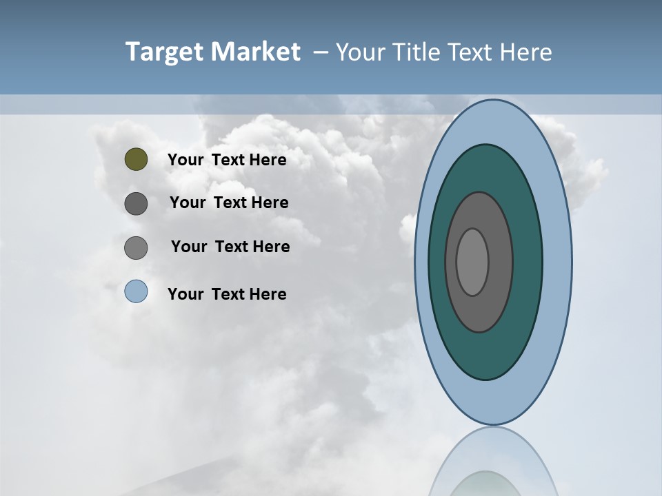 Danger Rock Smoke PowerPoint Template