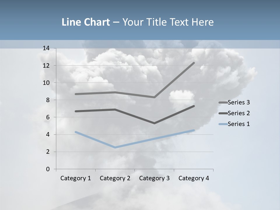 Danger Rock Smoke PowerPoint Template