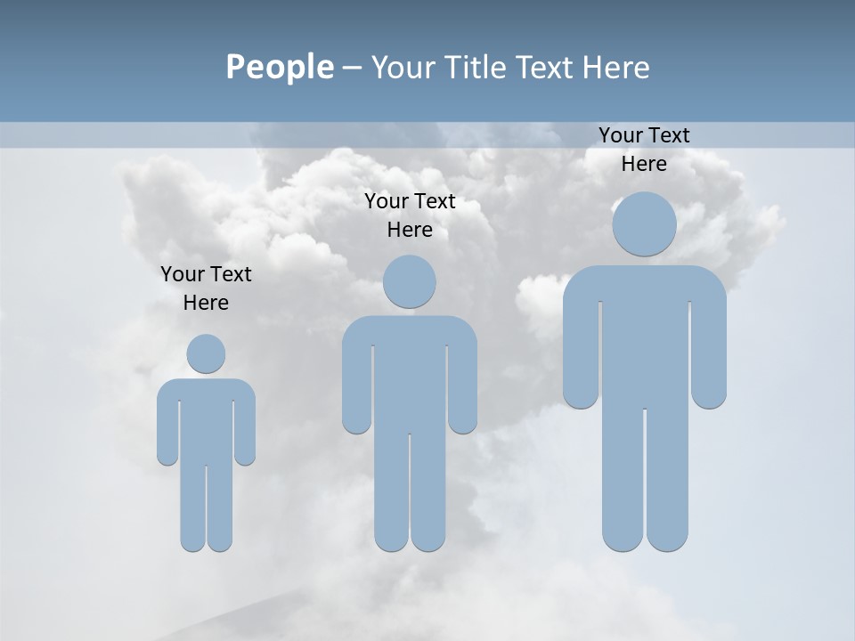 Danger Rock Smoke PowerPoint Template