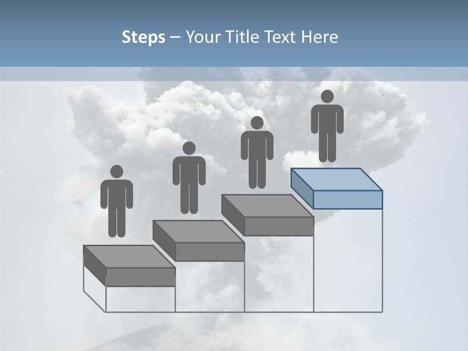 Danger Rock Smoke PowerPoint Template