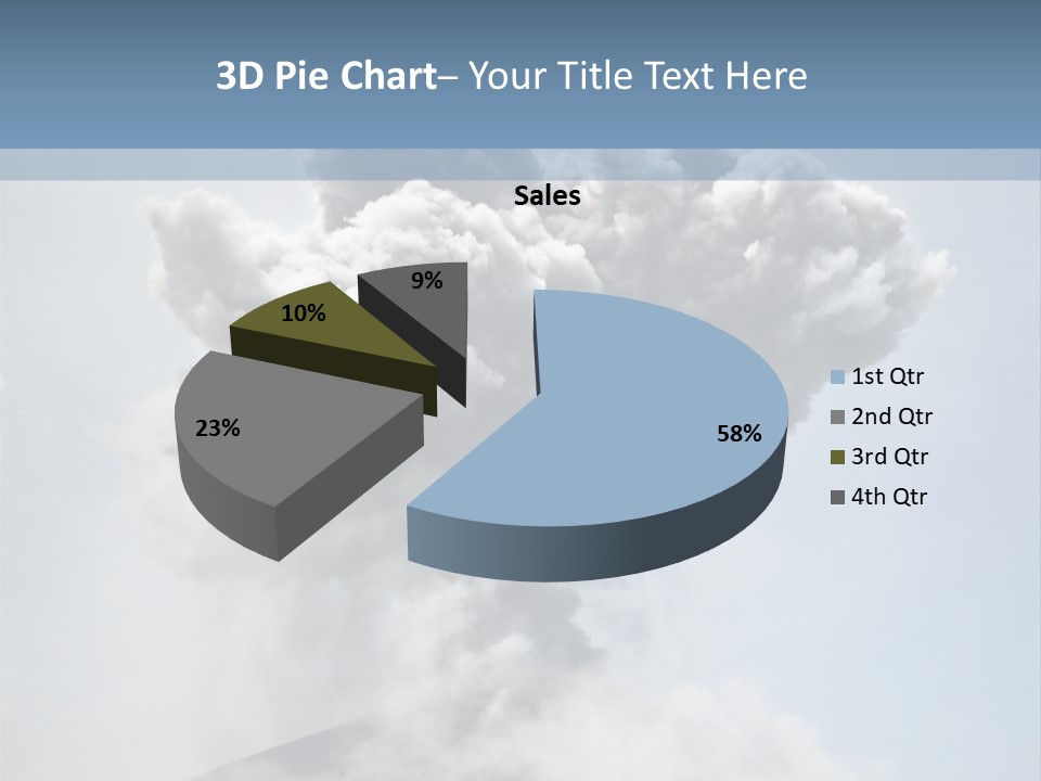 Danger Rock Smoke PowerPoint Template