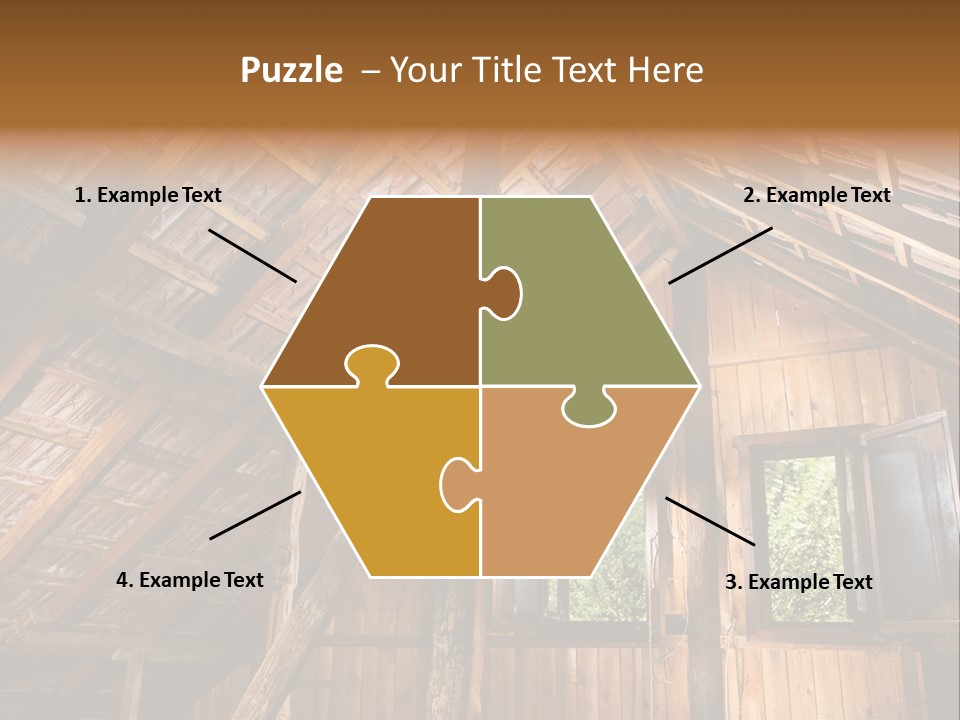 Lonely Attic Messy PowerPoint Template