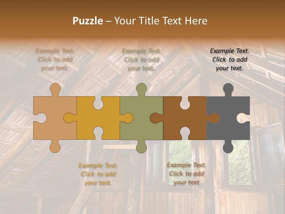 Lonely Attic Messy PowerPoint Template