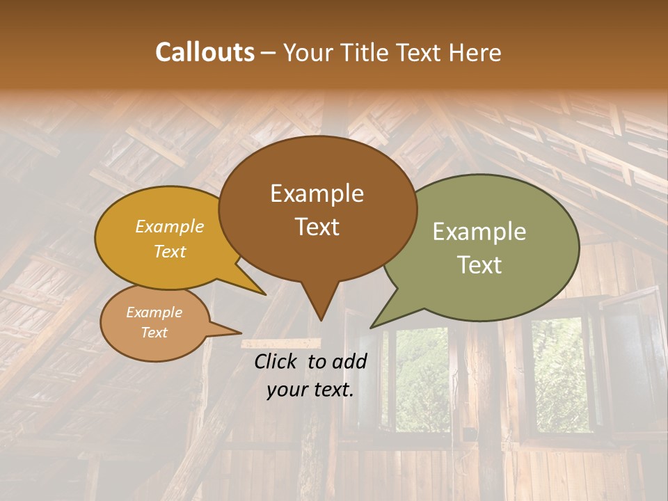 Lonely Attic Messy PowerPoint Template
