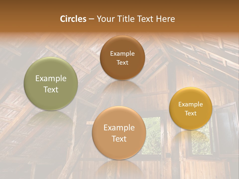 Lonely Attic Messy PowerPoint Template