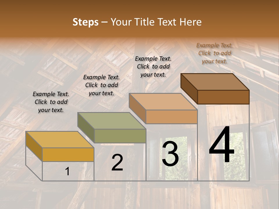 Lonely Attic Messy PowerPoint Template