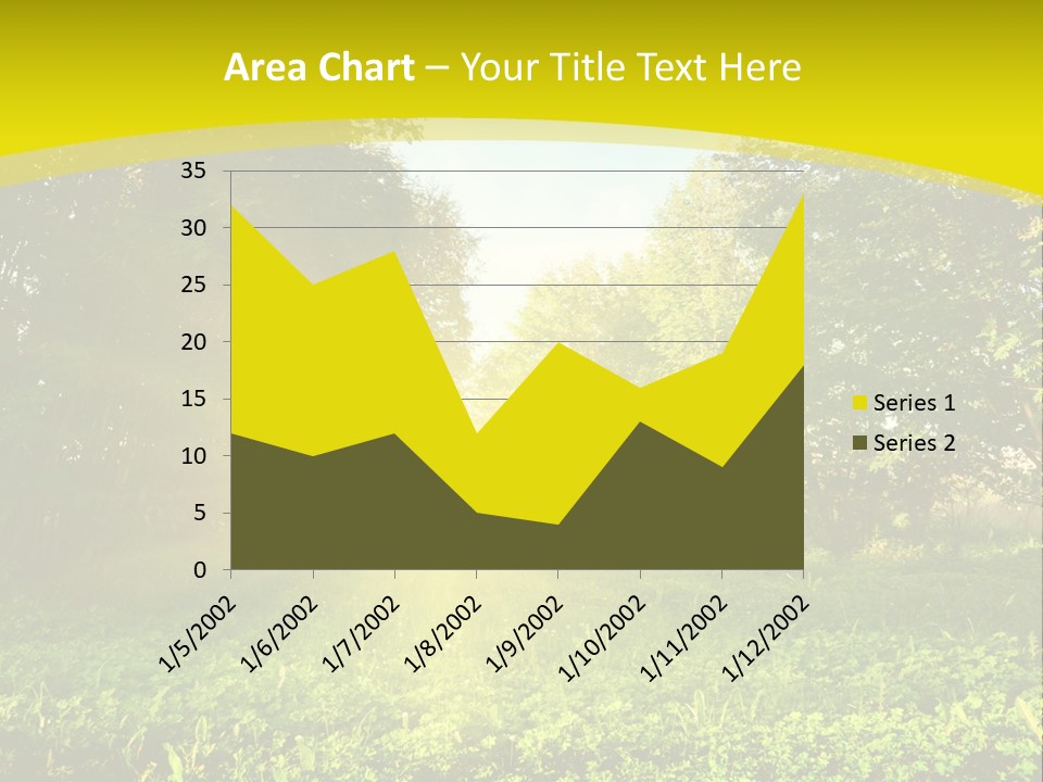 Outdoor Summer Forest PowerPoint Template