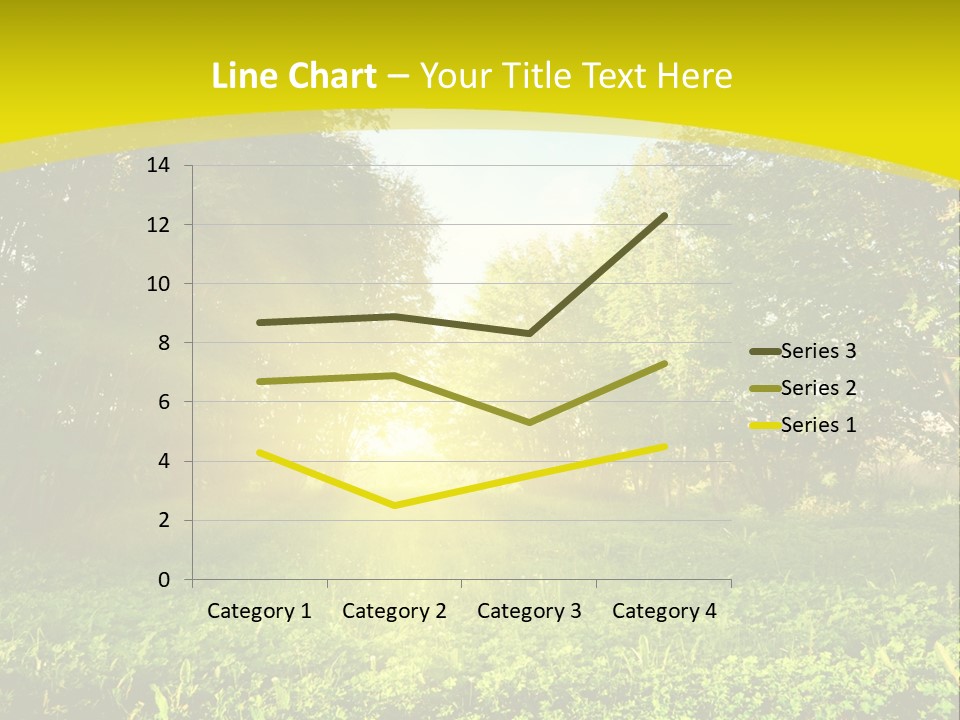 Outdoor Summer Forest PowerPoint Template