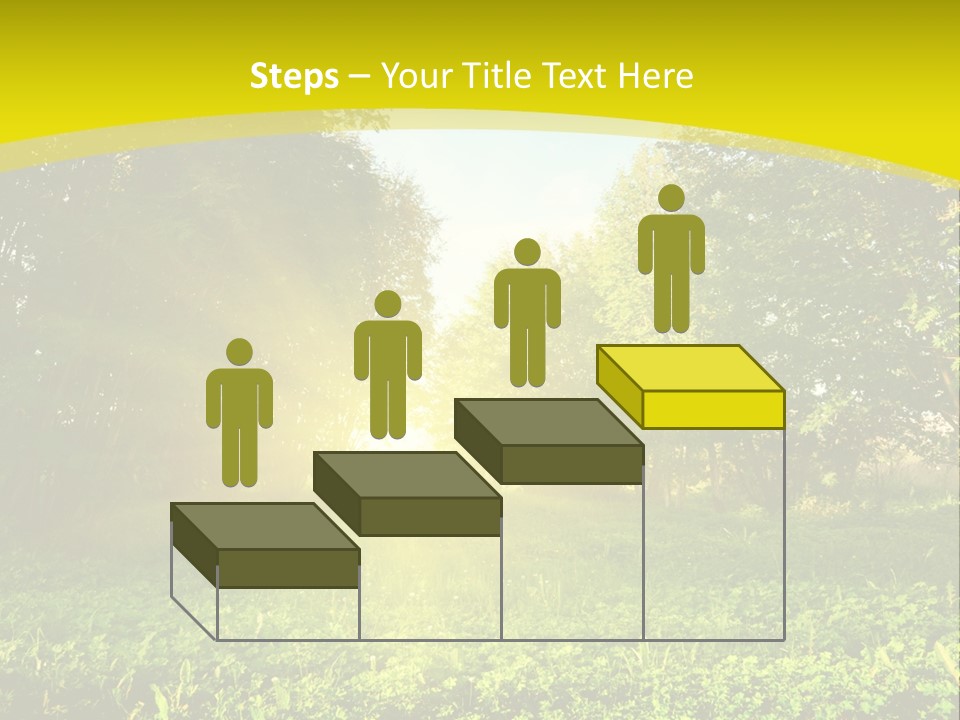 Outdoor Summer Forest PowerPoint Template