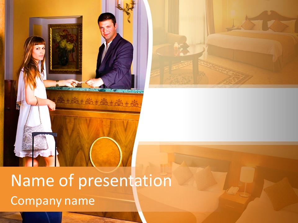 Check Shot Interior PowerPoint Template