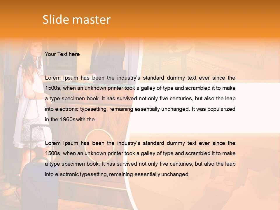 Check Shot Interior PowerPoint Template