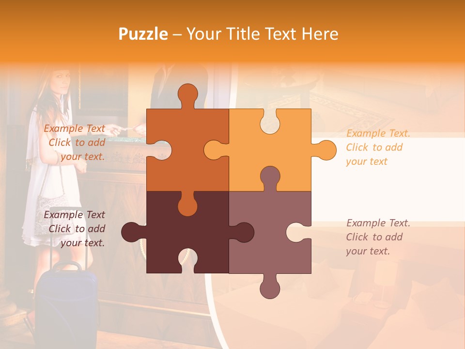 Check Shot Interior PowerPoint Template