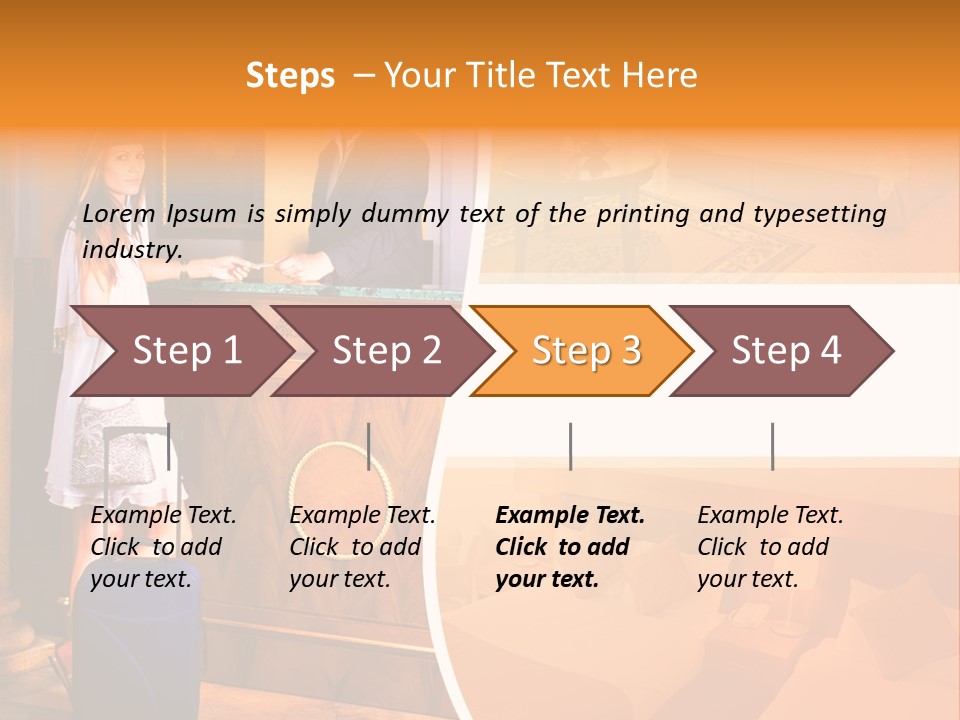 Check Shot Interior PowerPoint Template