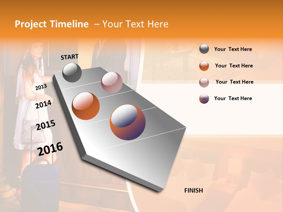 Check Shot Interior PowerPoint Template