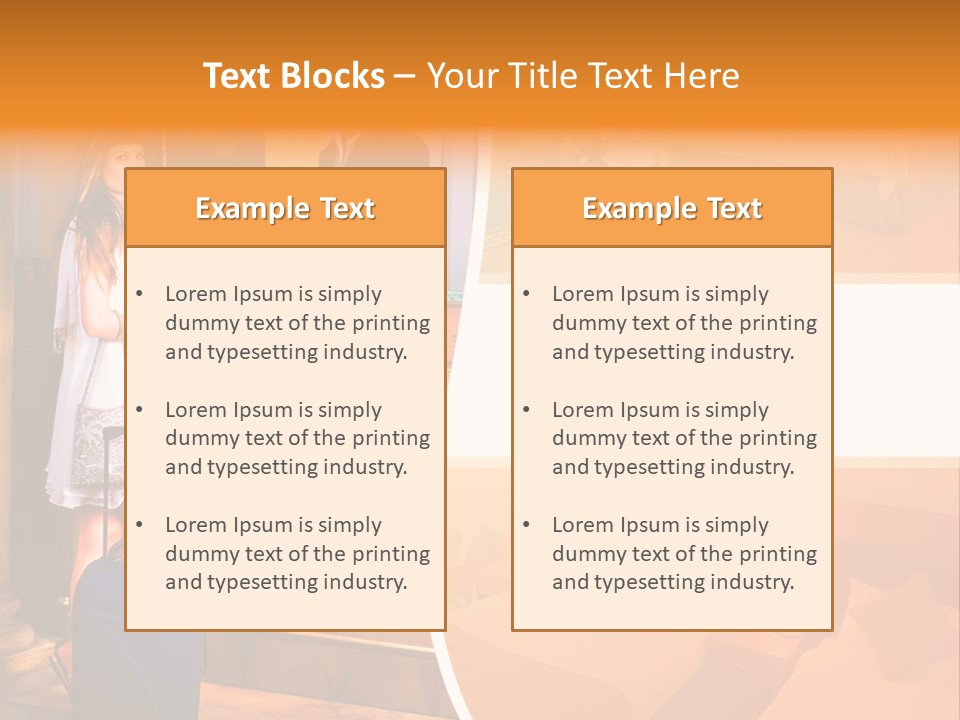 Check Shot Interior PowerPoint Template