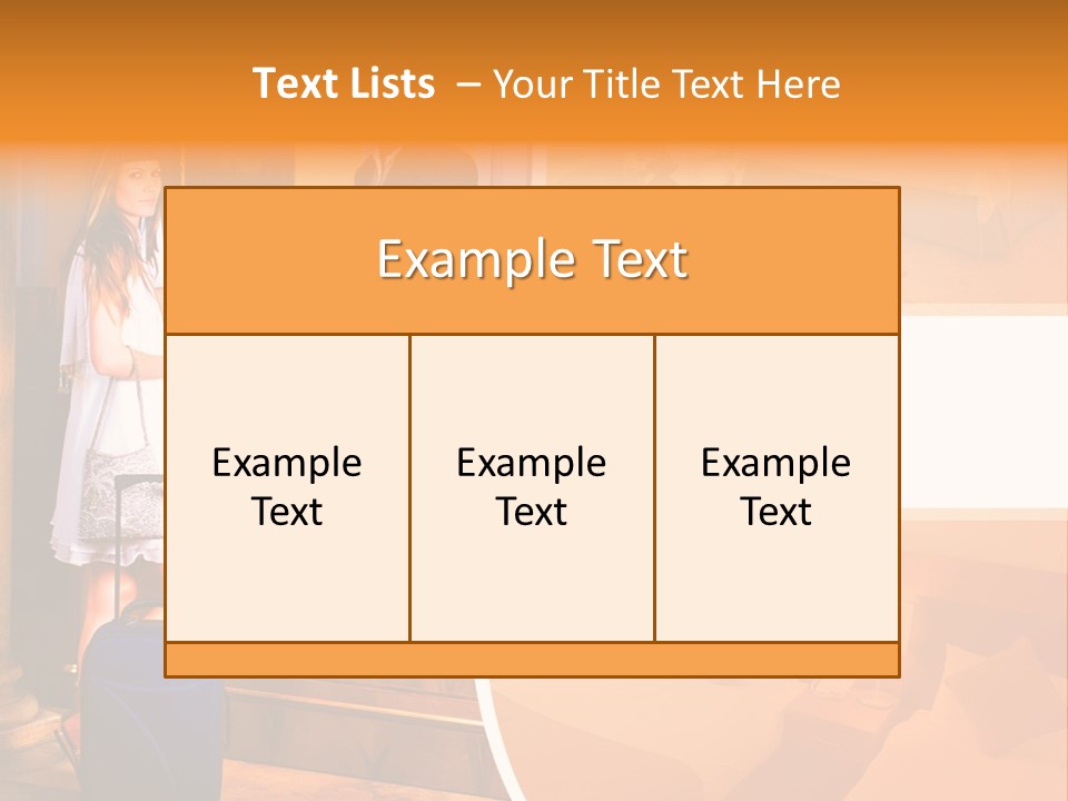 Check Shot Interior PowerPoint Template