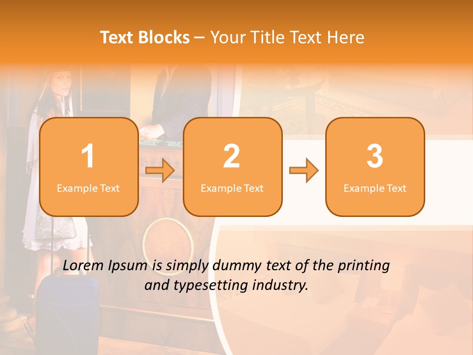 Check Shot Interior PowerPoint Template