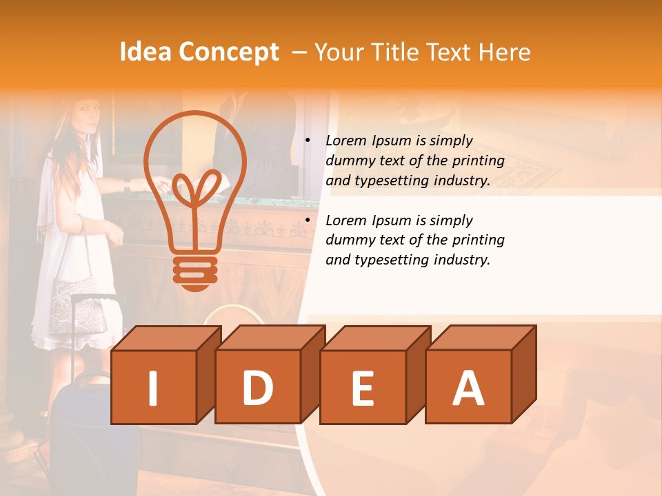 Check Shot Interior PowerPoint Template