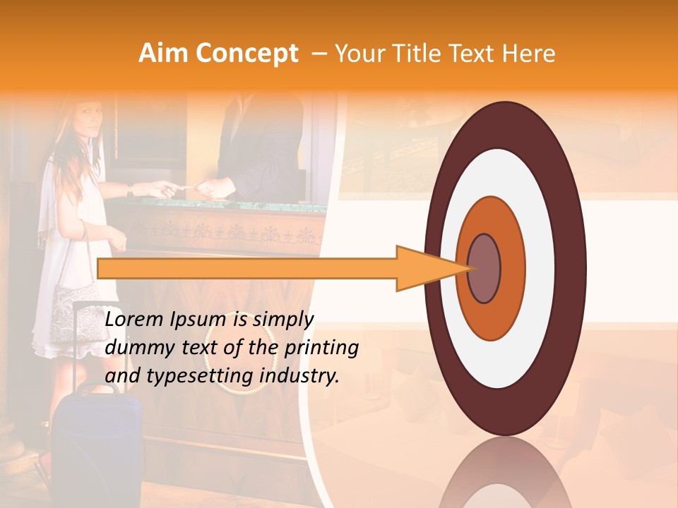Check Shot Interior PowerPoint Template