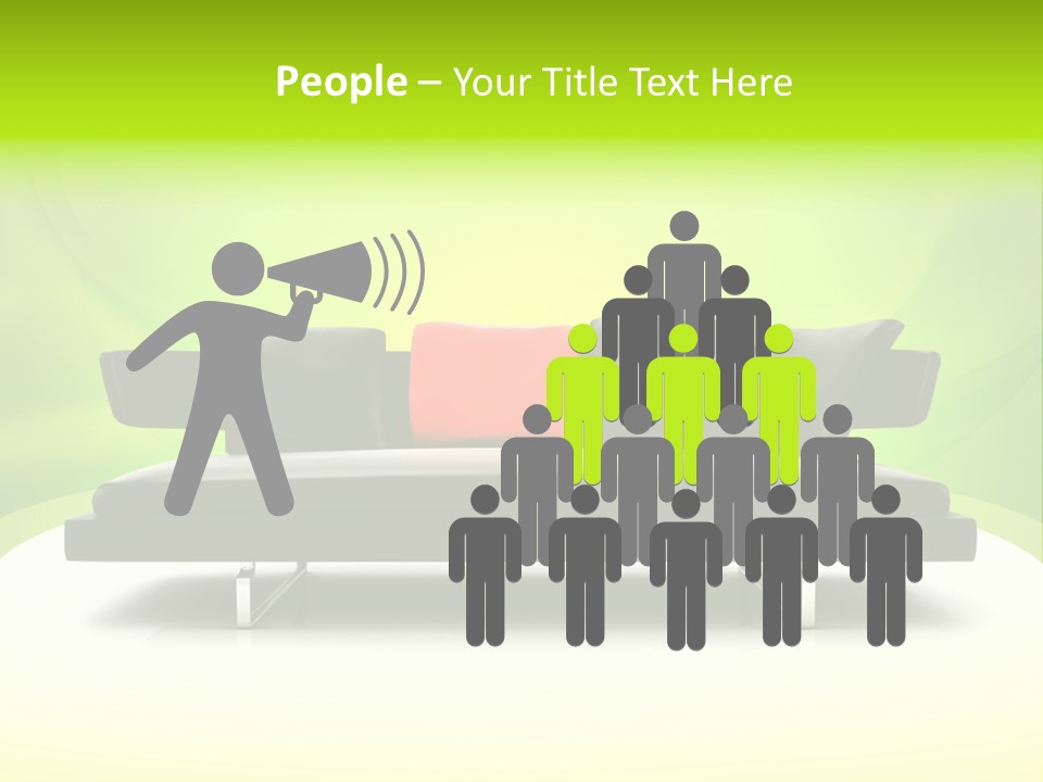 People Conference Team PowerPoint Template