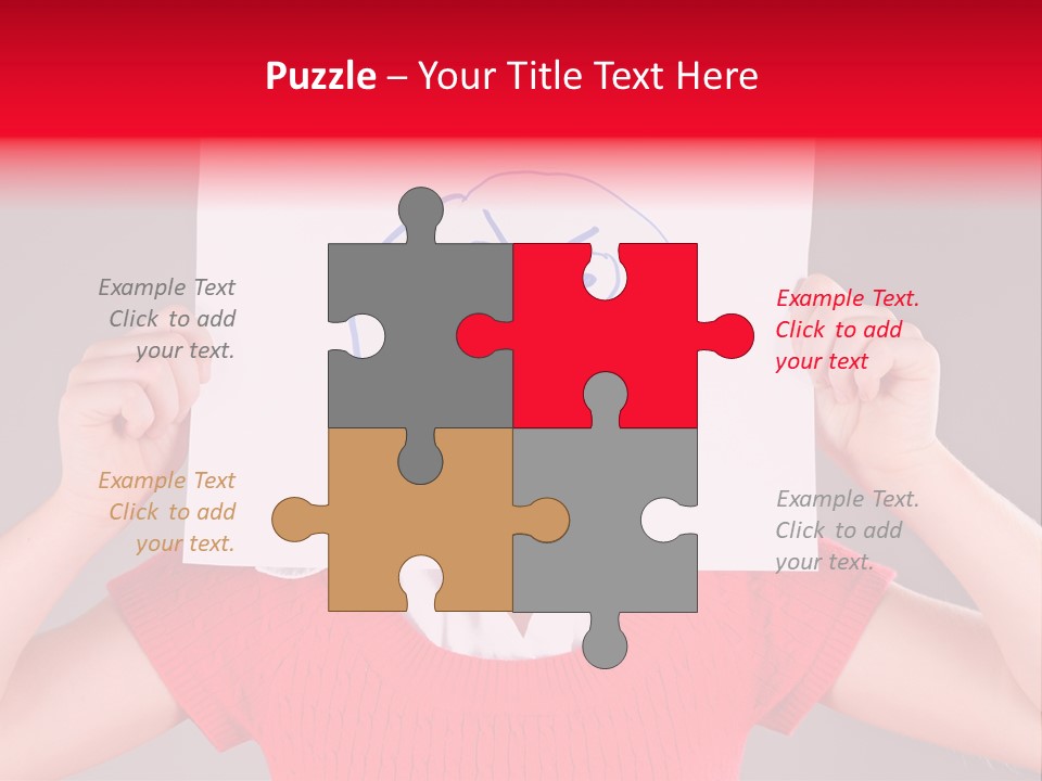 Girl Rage Childhood PowerPoint Template