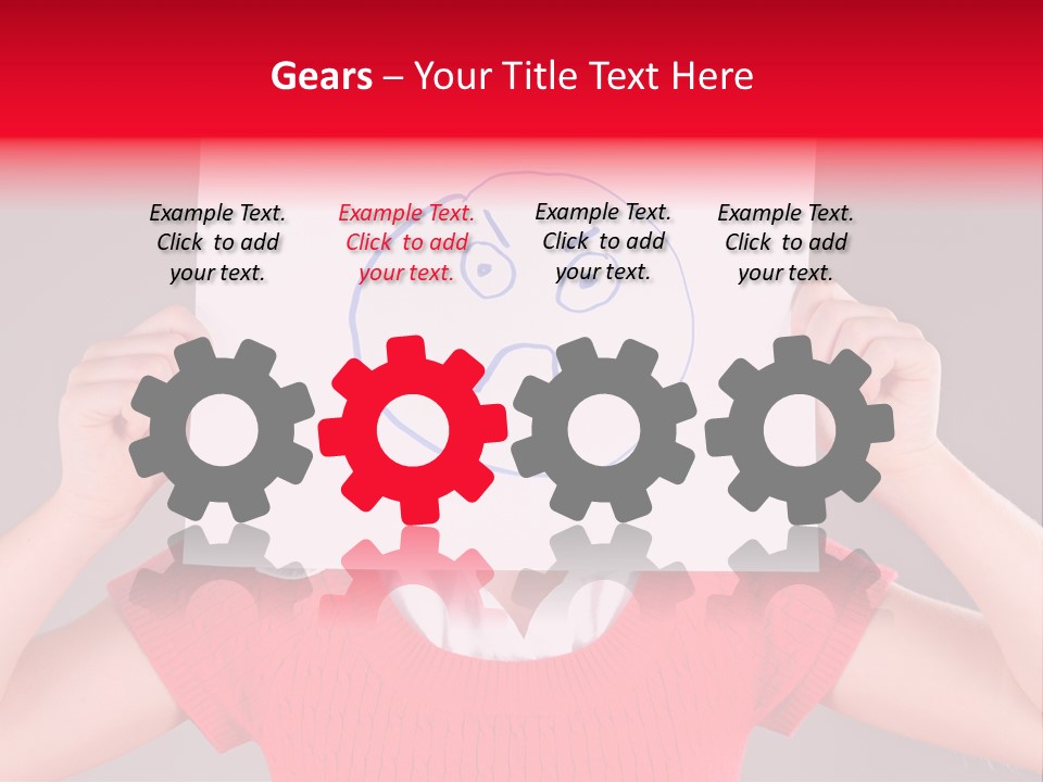 Girl Rage Childhood PowerPoint Template