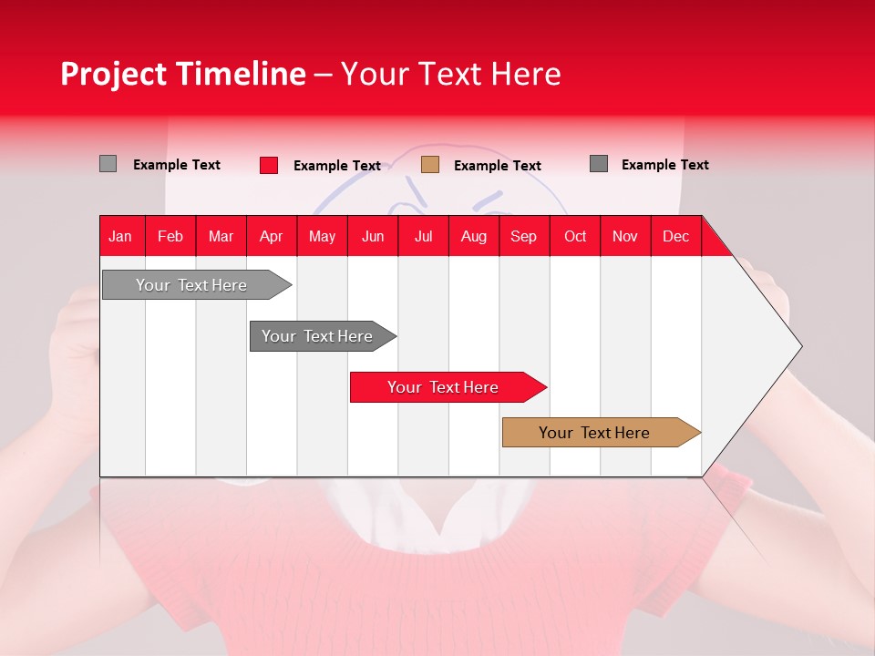 Girl Rage Childhood PowerPoint Template