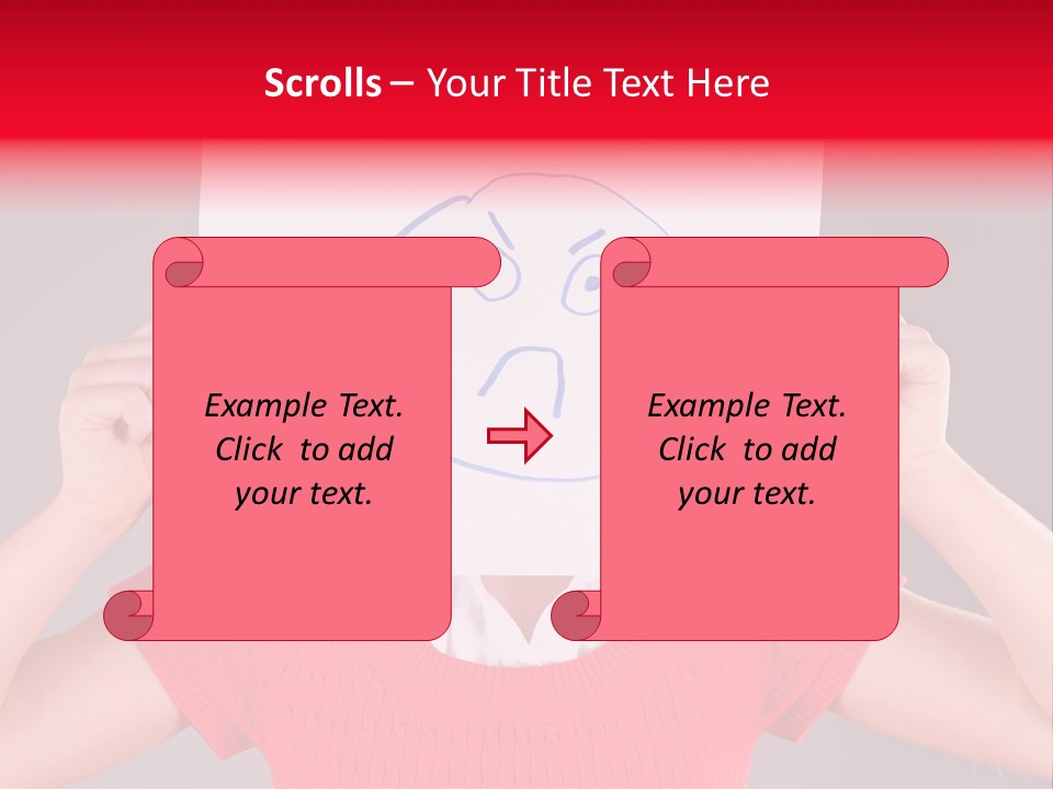 Girl Rage Childhood PowerPoint Template