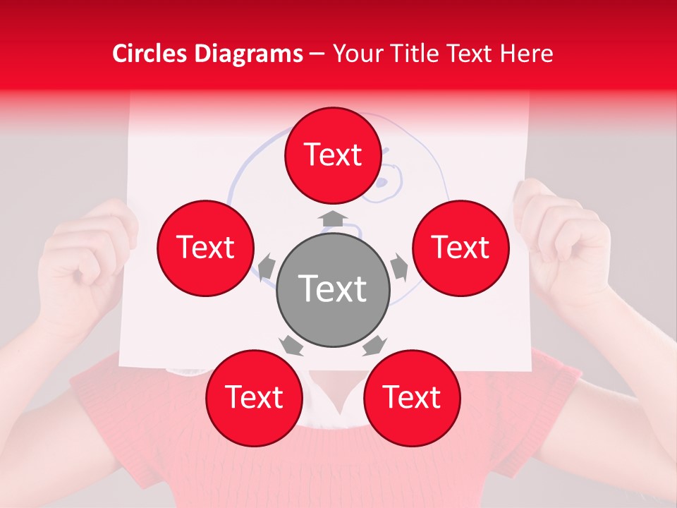 Girl Rage Childhood PowerPoint Template