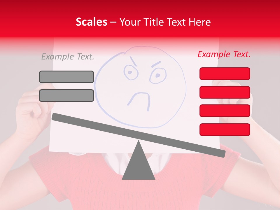 Girl Rage Childhood PowerPoint Template