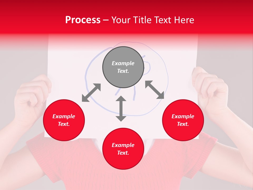 Girl Rage Childhood PowerPoint Template