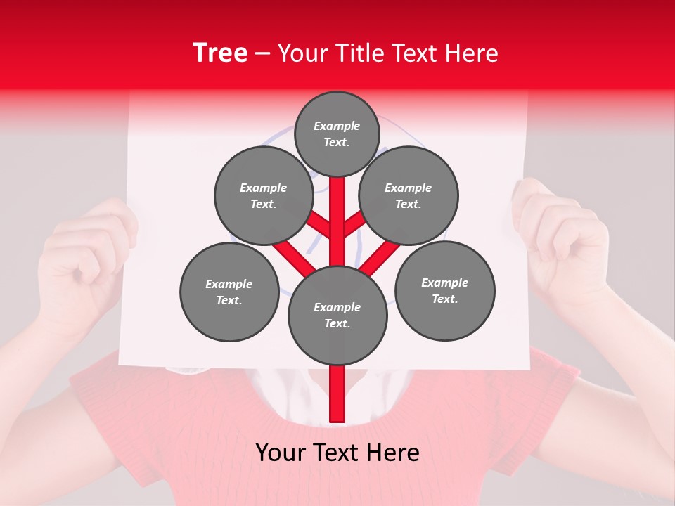 Girl Rage Childhood PowerPoint Template