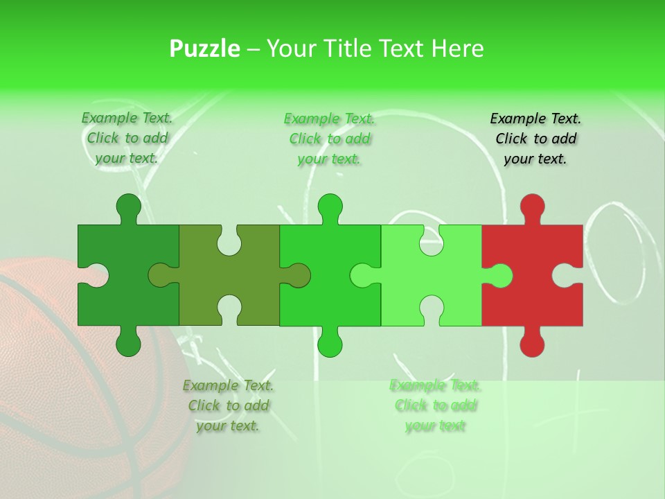 Teamwork Sport Leather PowerPoint Template