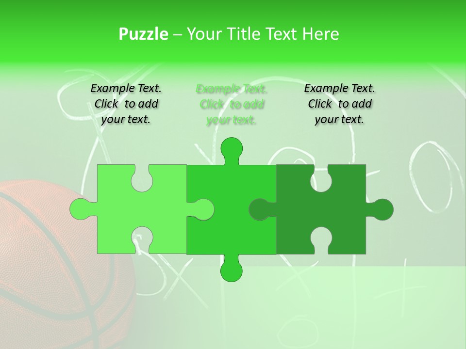 Teamwork Sport Leather PowerPoint Template