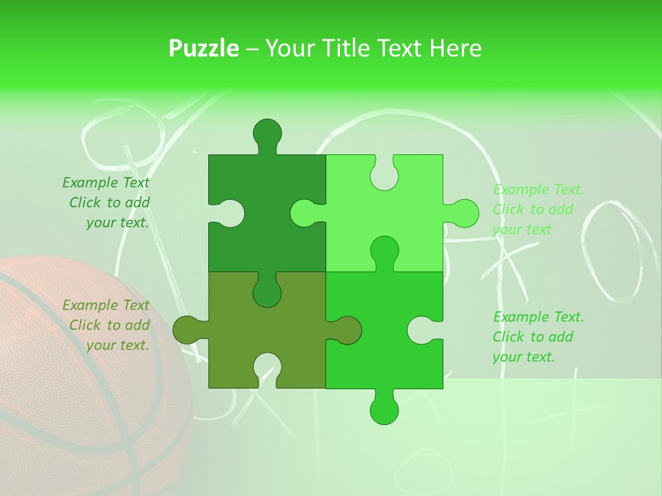 Teamwork Sport Leather PowerPoint Template