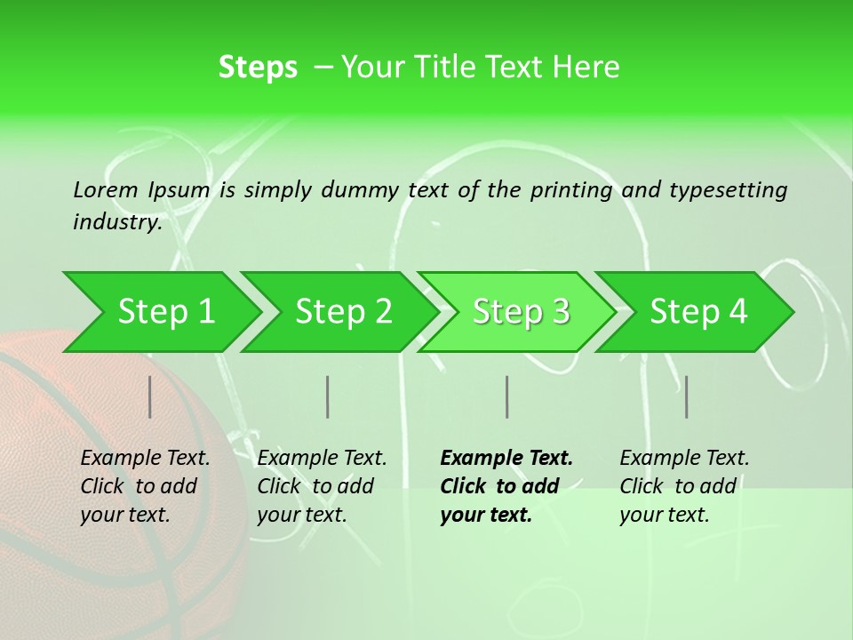 Teamwork Sport Leather PowerPoint Template