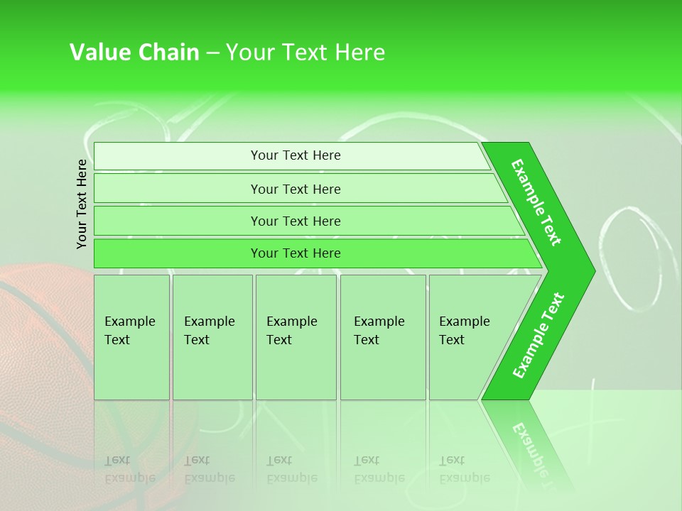 Teamwork Sport Leather PowerPoint Template