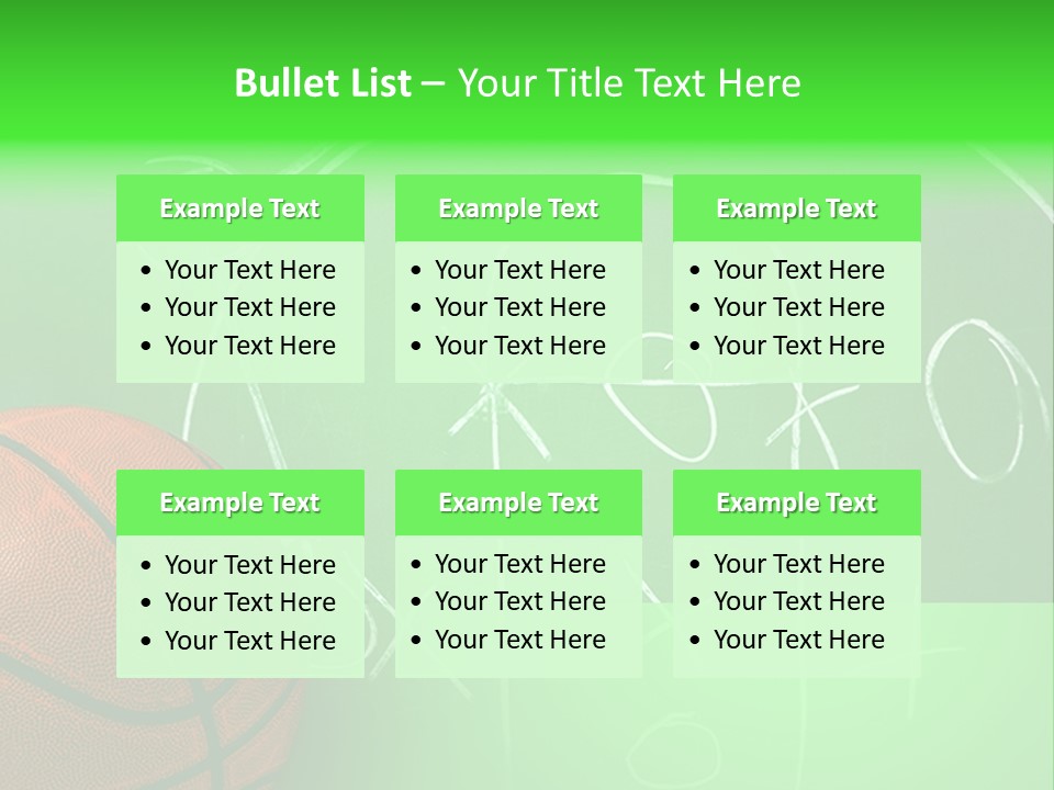 Teamwork Sport Leather PowerPoint Template