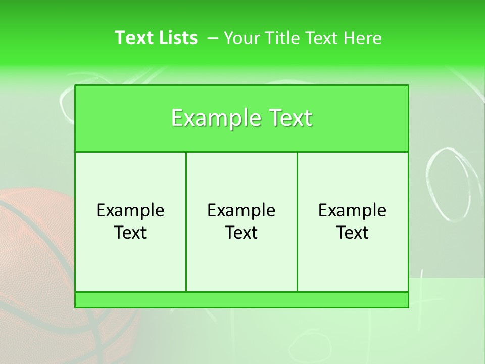 Teamwork Sport Leather PowerPoint Template