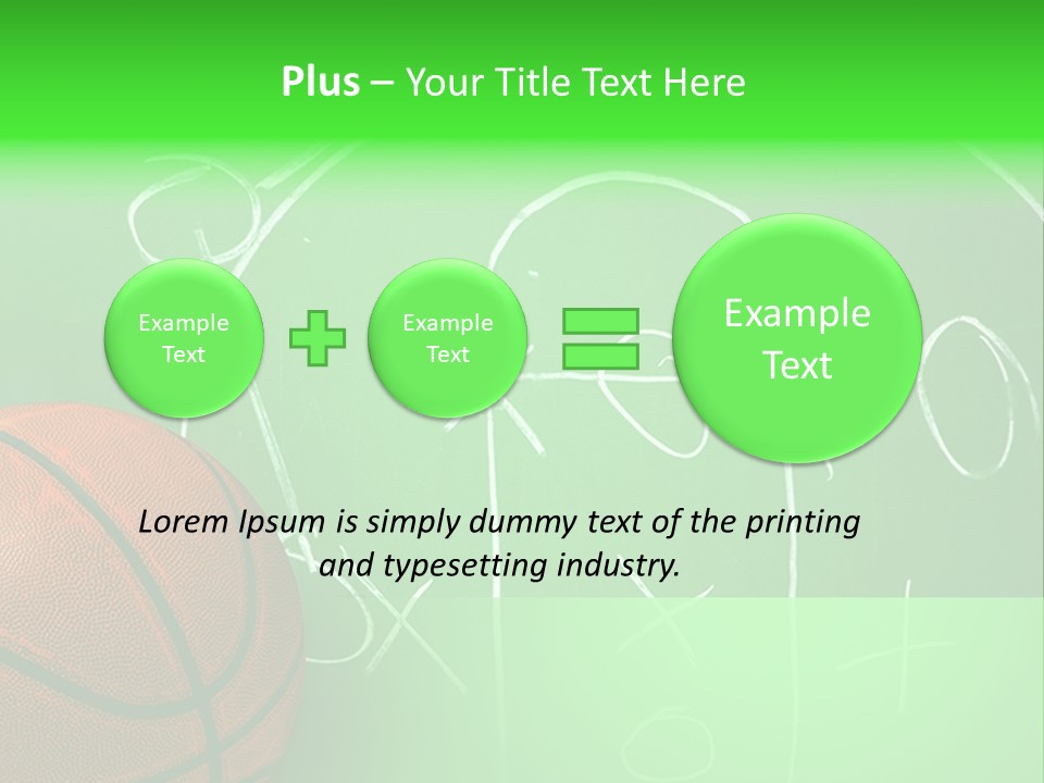 Teamwork Sport Leather PowerPoint Template