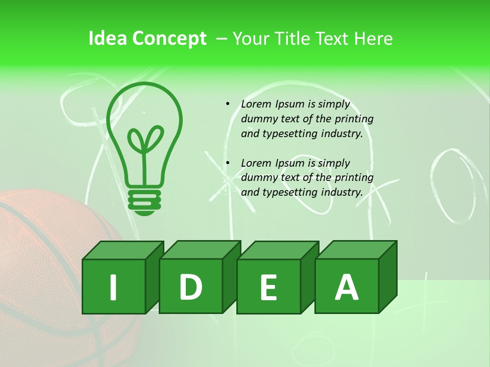 Teamwork Sport Leather PowerPoint Template