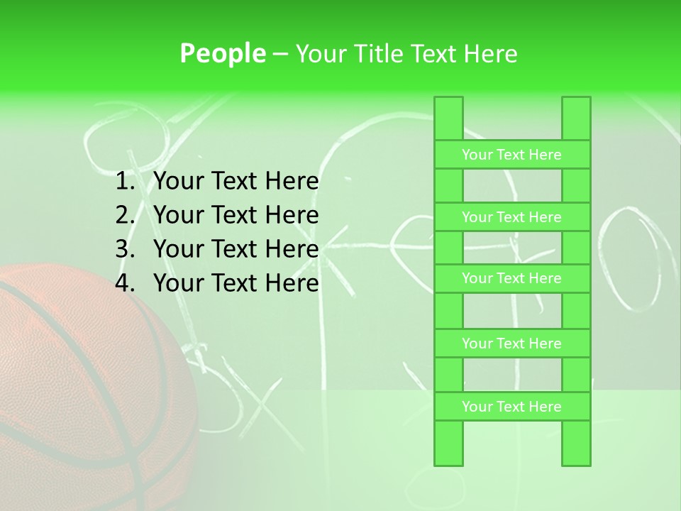 Teamwork Sport Leather PowerPoint Template