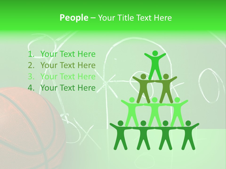 Teamwork Sport Leather PowerPoint Template