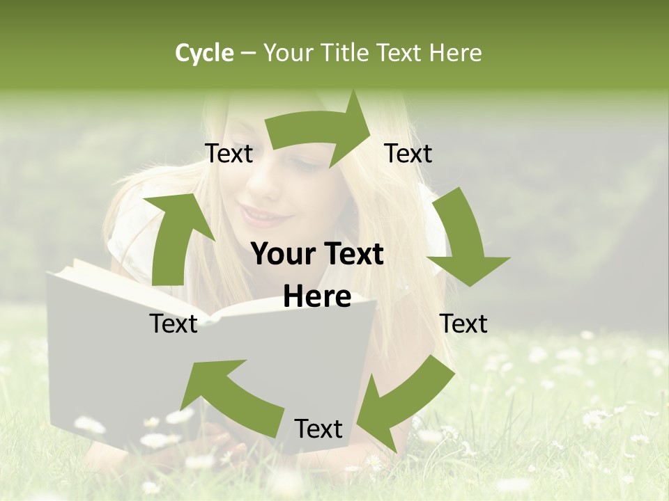 Day Learning Caucasian PowerPoint Template